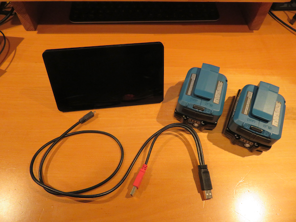 Makita batteries with Raspberry Pi